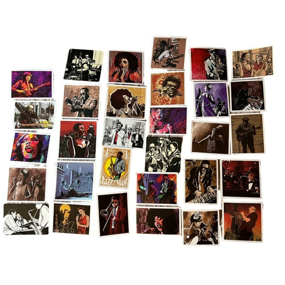 31 pc Musician Sticker Pack